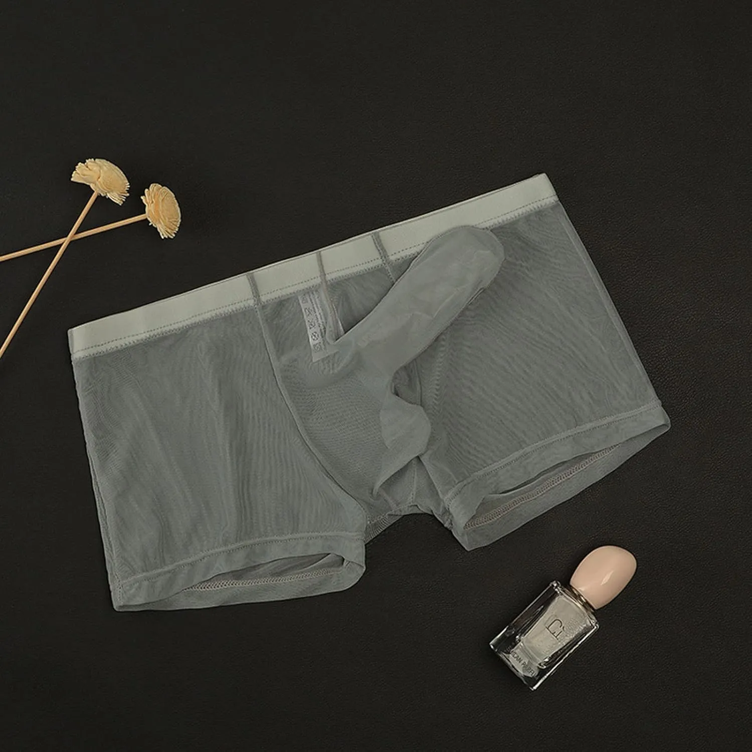 Mens Underwear with Pouch Boxer Briefs Unique Birthday Gifts for Men Valentines Day Sexy Gifts Funny Boxers for Men