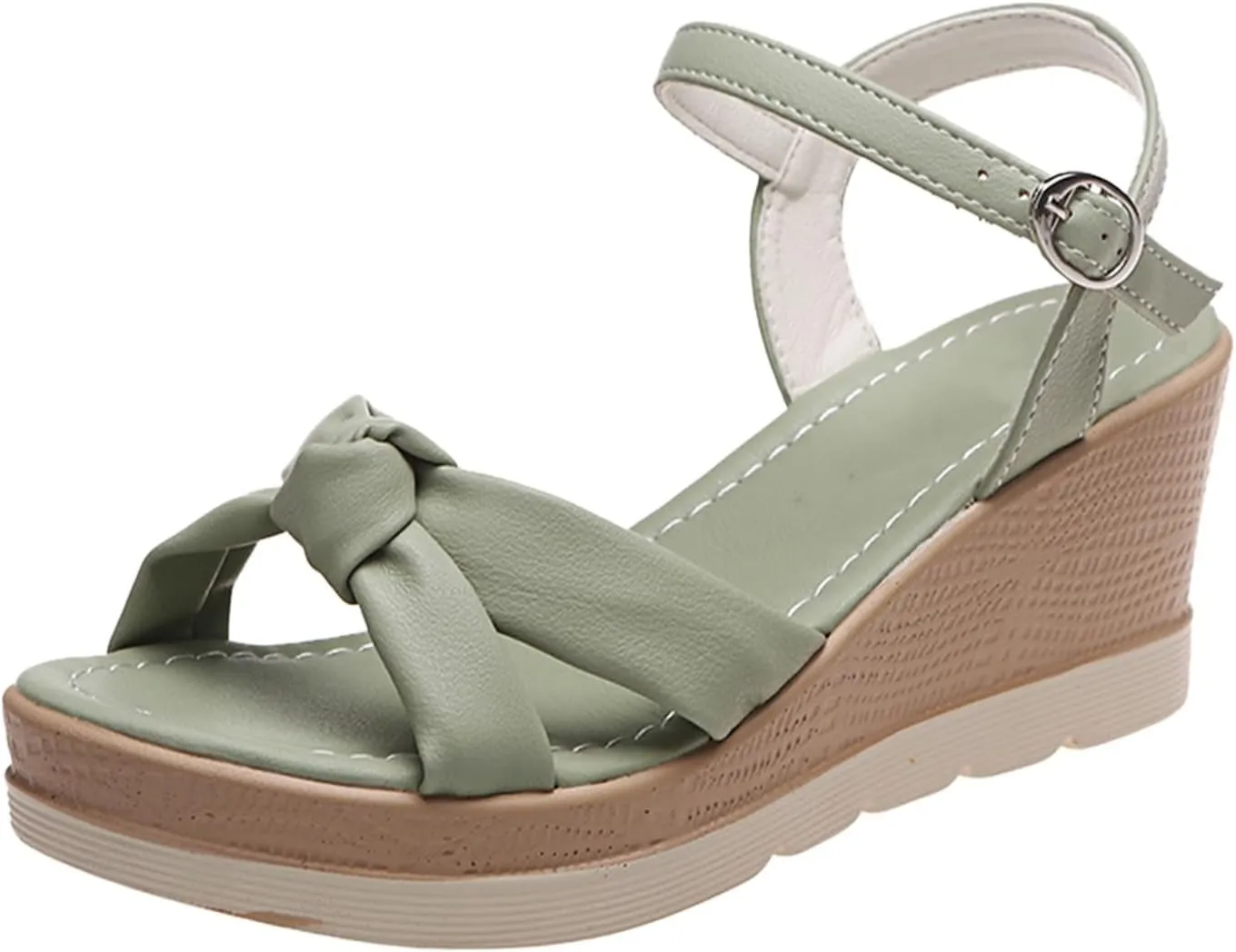 Non Slip Thick Bottom Sandals for Women Summer Casual Platform Wedge Slides Casual Sandals Indoor Outdoor