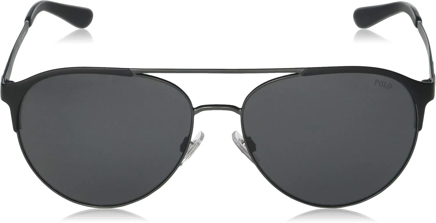 Polo Ralph Lauren Men's Ph3123 Aviator Sunglasses
