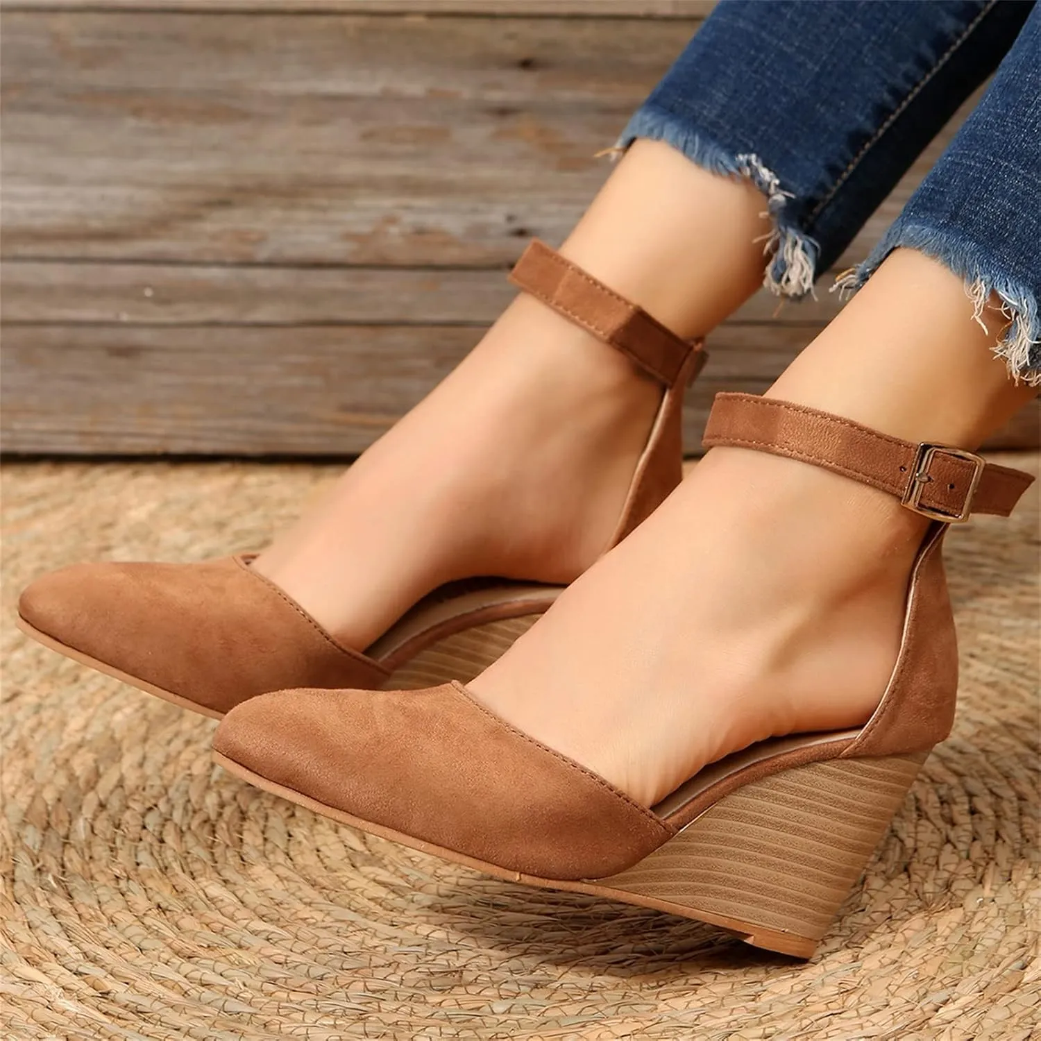 Pumps Platform Sandals for Women Womens Comfort Lightweight Platform Sandals Comfortable Walking Sandals for Women