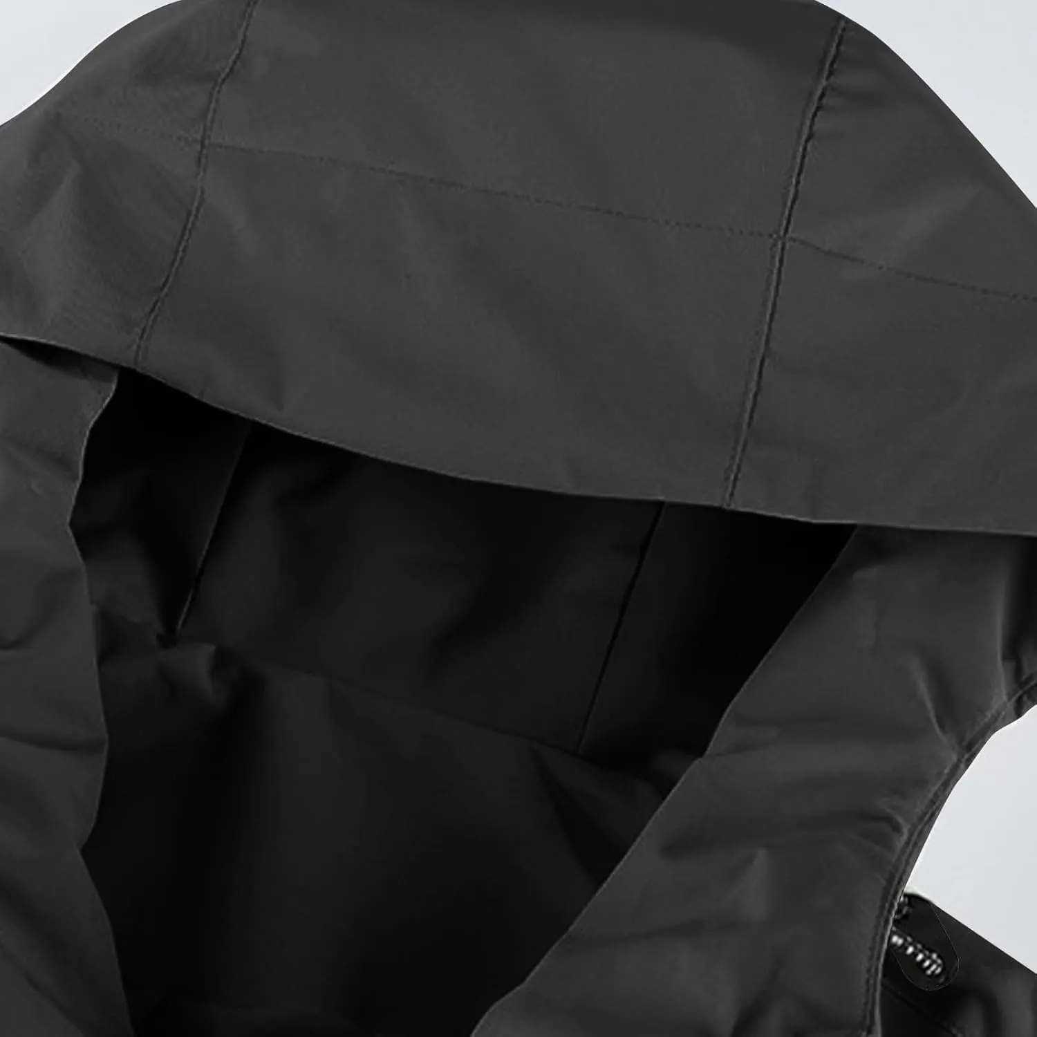 Rain Jacket Men Long Sleeve Outdoor Waterproof Coats Lightweight Windbreaker Jackets Casual Travel Hoodies With Pocket