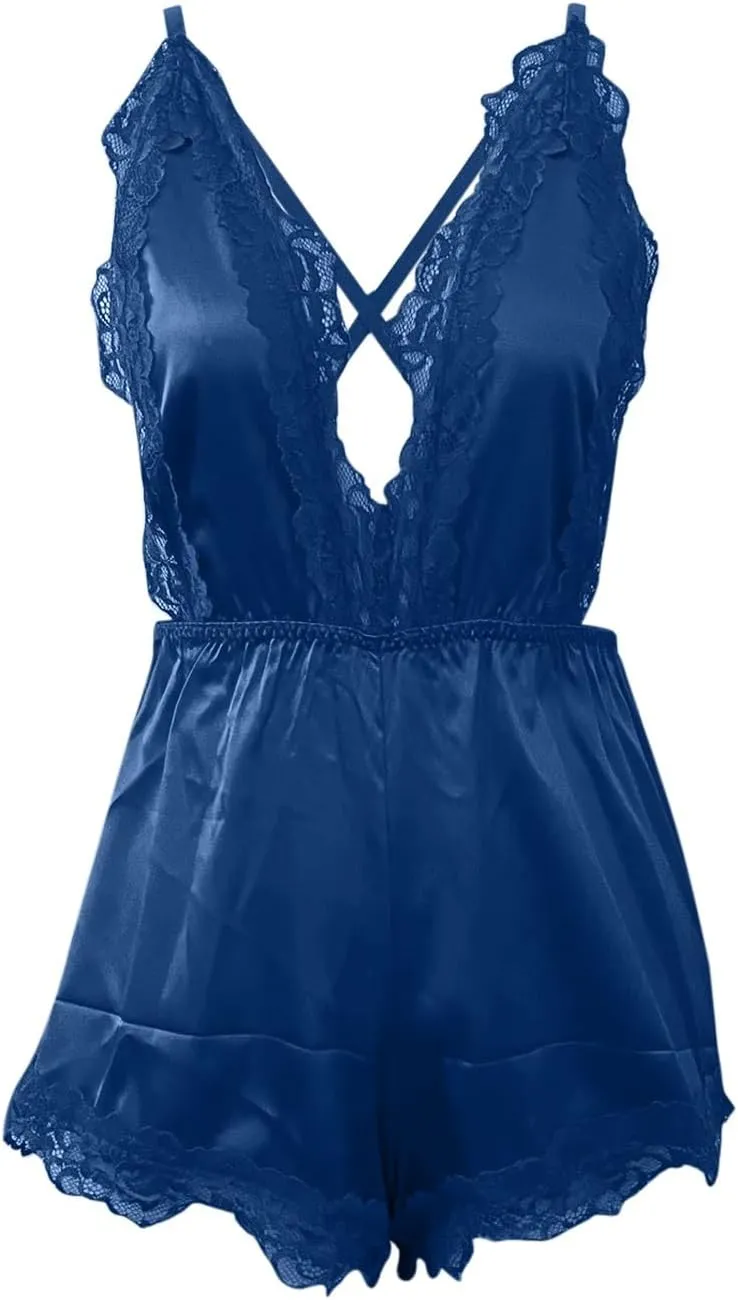 Rave Outfits for Women For Women Sexy Lace Halter Bralette High Waist Panty Set Lingerie for Women