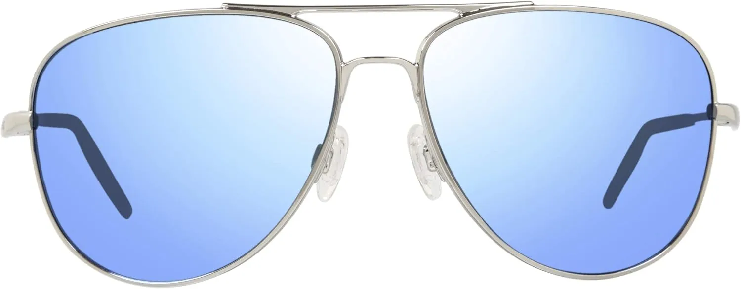 Revo Women's Unisex Re 3087 Windspeed Aviator Polarized Uv Protection Sunglasses