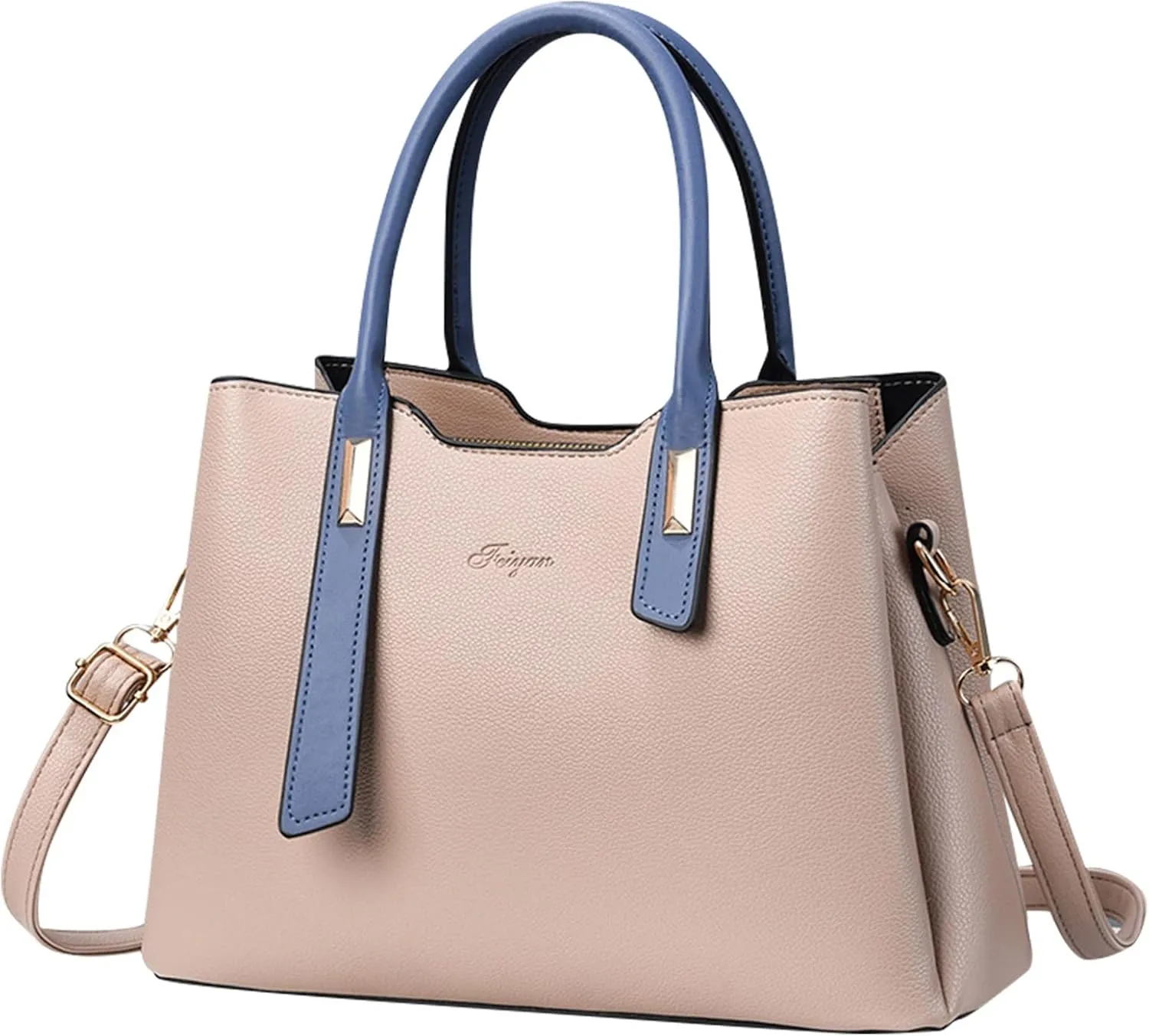 Shoulder Bag for Women, Purses for Women, Handbag Hobo Bags Vegan Leather Crossbody Purse with Adjustable Strap Blue