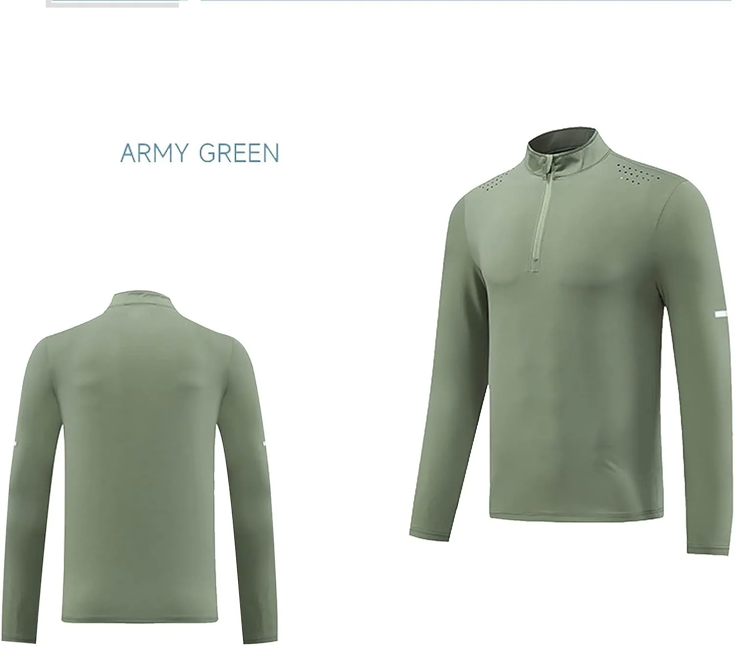 Sun Protection Shirt for Mens Casual Lightweight Long Sleeve Rash Guard Fishing Outdoor Sports Running Tees Tops