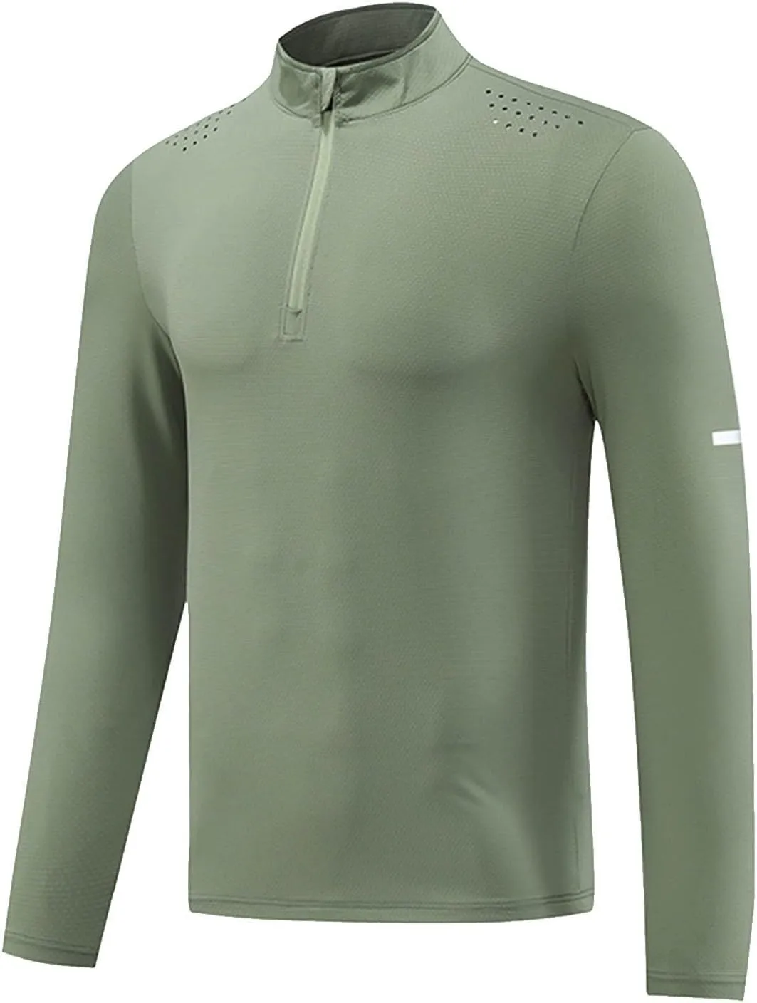 Sun Protection Shirt for Mens Casual Lightweight Long Sleeve Rash Guard Fishing Outdoor Sports Running Tees Tops