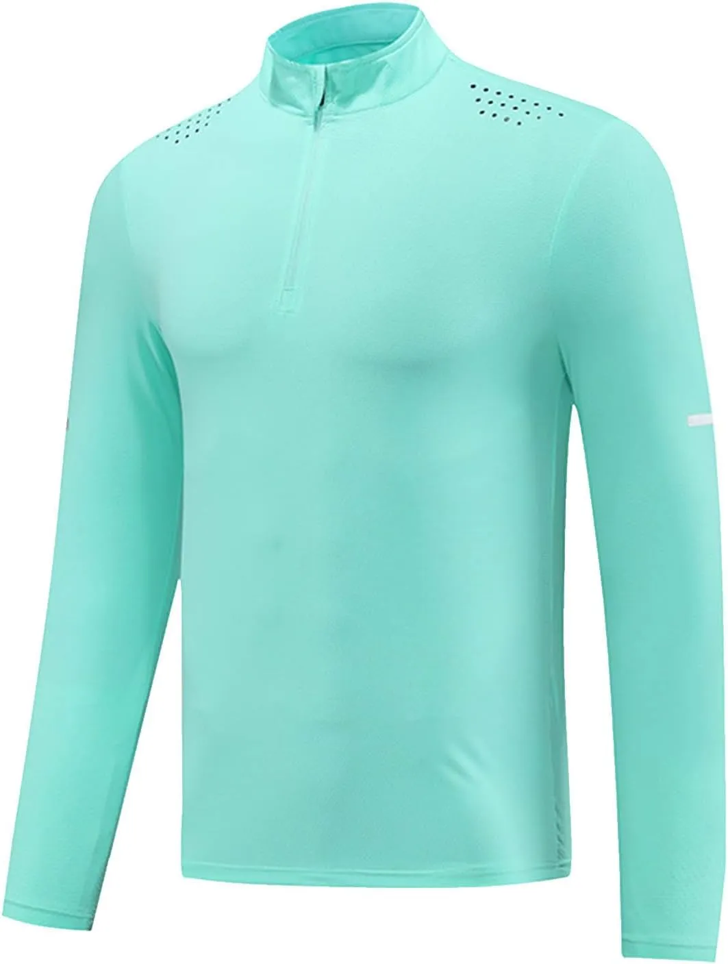 Sun Protection Shirt for Mens Casual Lightweight Long Sleeve Rash Guard Fishing Outdoor Sports Running Tees Tops