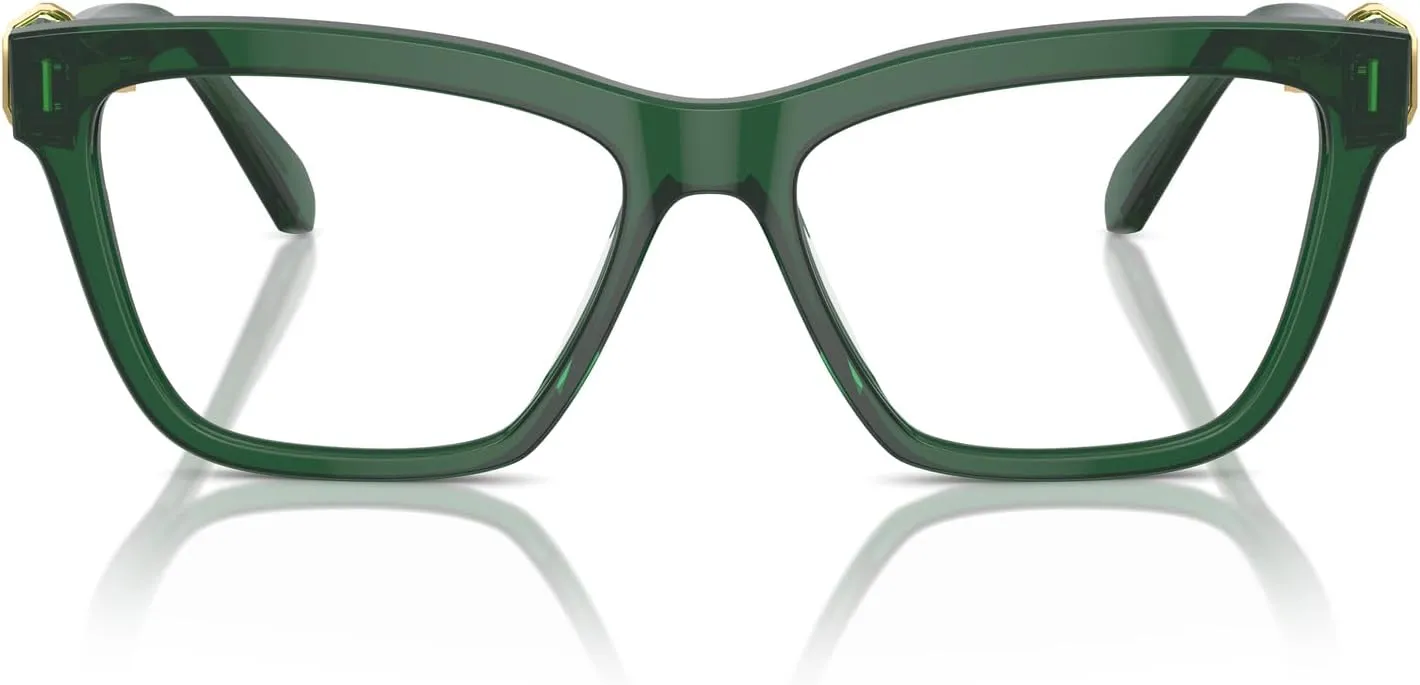 Swarovski Women's Sk2021 Square Prescription Eyewear Frames
