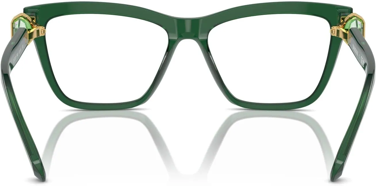 Swarovski Women's Sk2021 Square Prescription Eyewear Frames