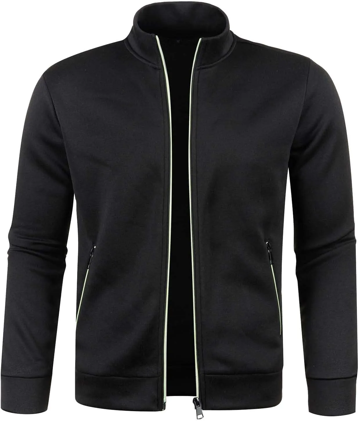 Sweaters for Men Men's Wool Blended Cardigan Sweaters V Neck Button Down Cardigans with Pockets