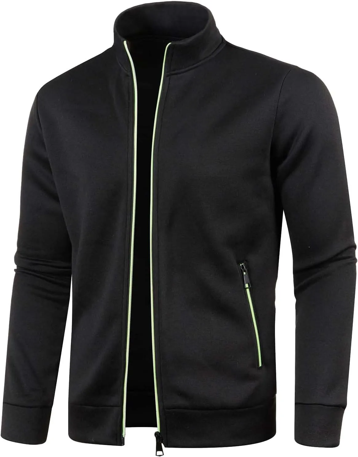 Sweaters for Men Men's Wool Blended Cardigan Sweaters V Neck Button Down Cardigans with Pockets