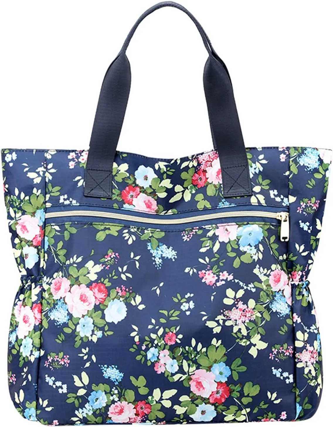 Tote Bag For Women Large Lightweight Nylon Shoulder Handbags And Travel Work Purse Storage Tote Messenger Bags