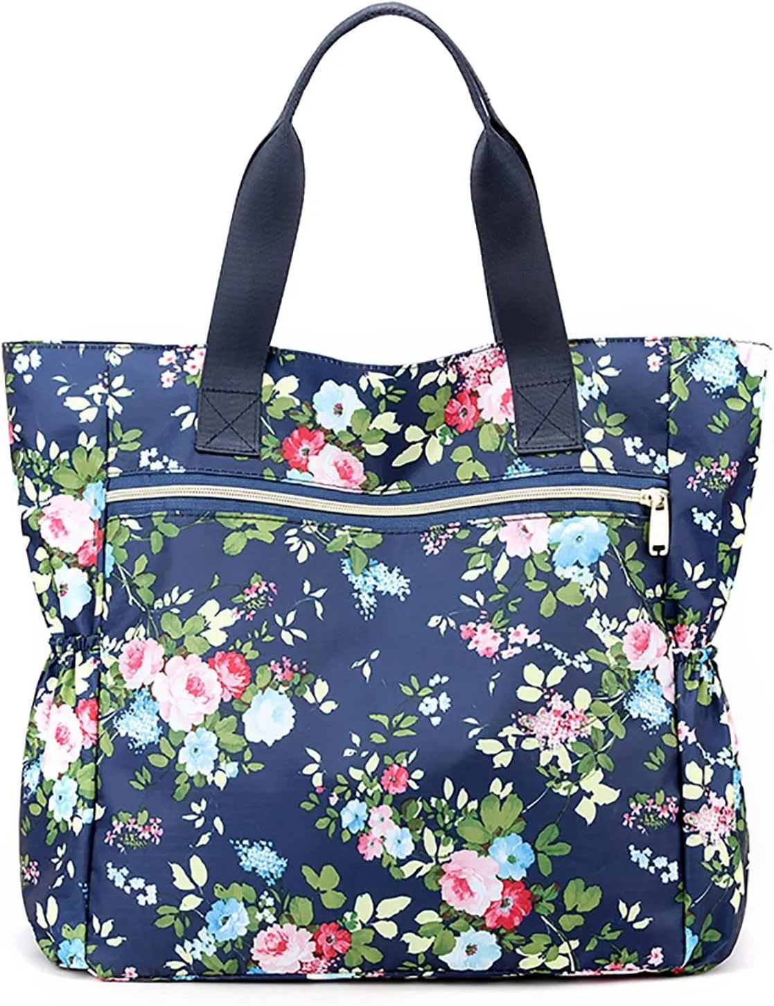 Tote Bag For Women Large Lightweight Nylon Shoulder Handbags And Travel Work Purse Storage Tote Messenger Bags