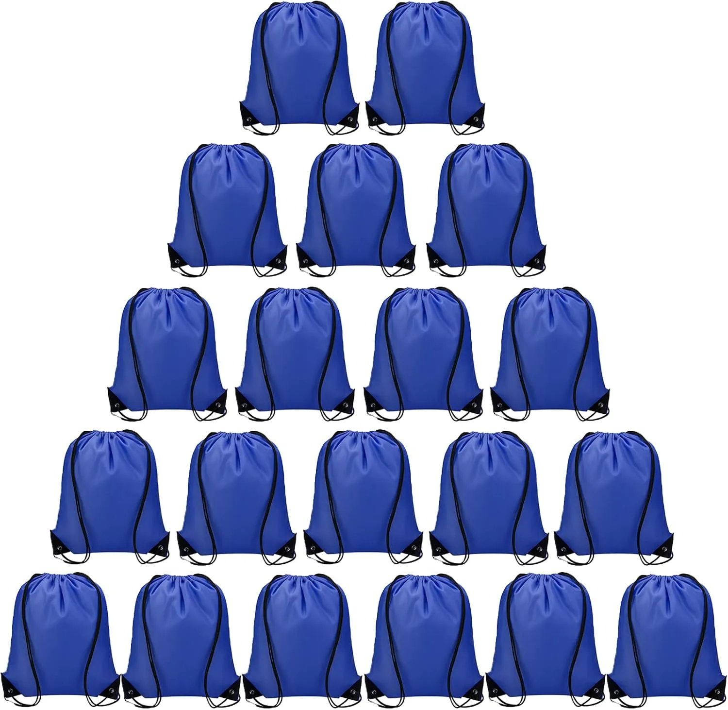Vorspack Drawstring Backpack 100 Pieces for Party Gym Sport Trip