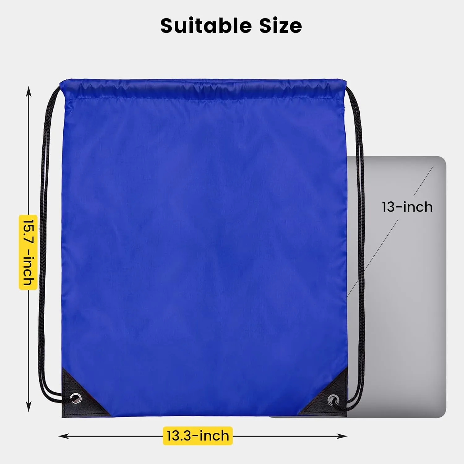 Vorspack Drawstring Backpack 100 Pieces for Party Gym Sport Trip