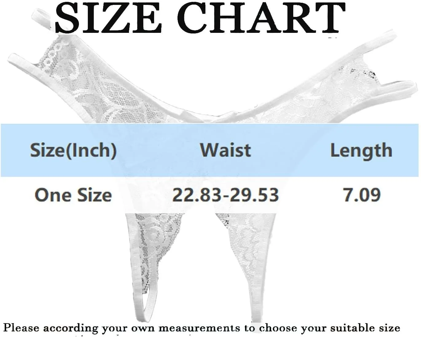 Women Open Crotch Panties Lace Transparent Underwear Crotchless Briefs Thongs