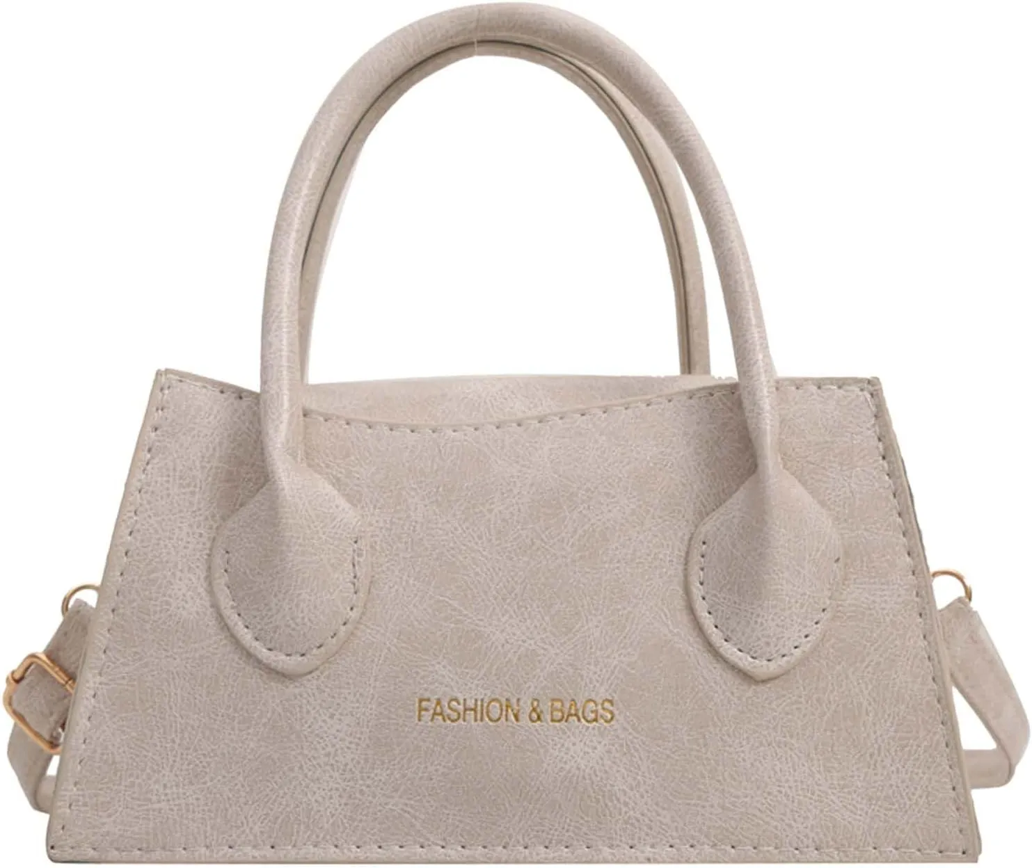 Women Shoulder Bags Fashion New Pattern Solid Color Retro Handbag Casual Messenger Bag Mini Shoulder (White, One Size)